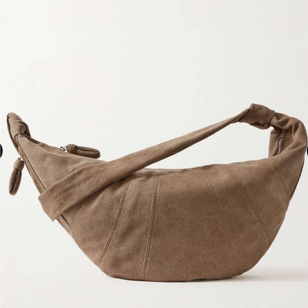 Lemaire XL Croissant canvas shoulder bag